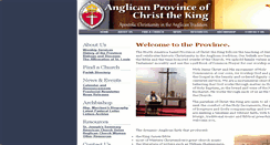 Desktop Screenshot of anglicanpck.org